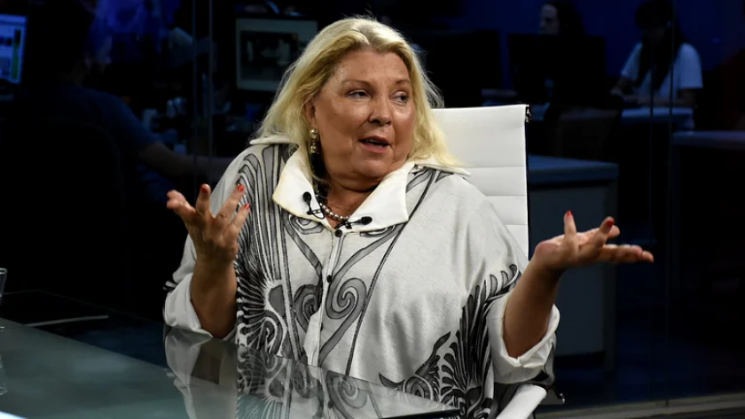 Elisa Carrió confirmó su candidatura a presidenta en las PASO de Juntos por el Cambio