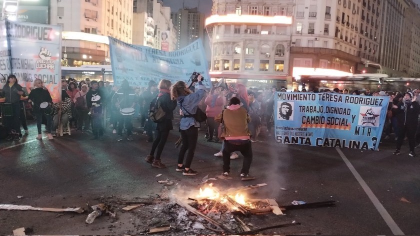 Ex guerrillero de las FARC muere tras ser detenido en una manifestación en el Obelisco