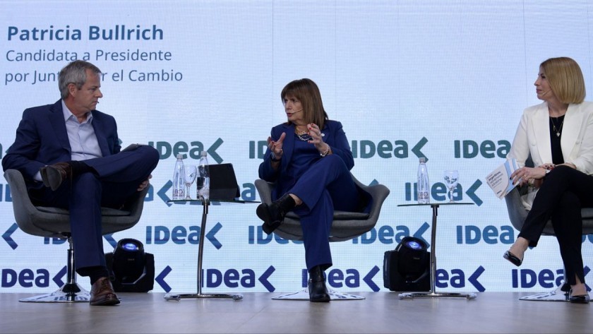 Bullrich, en IDEA: “Vamos a prohibir los cepos para siempre”