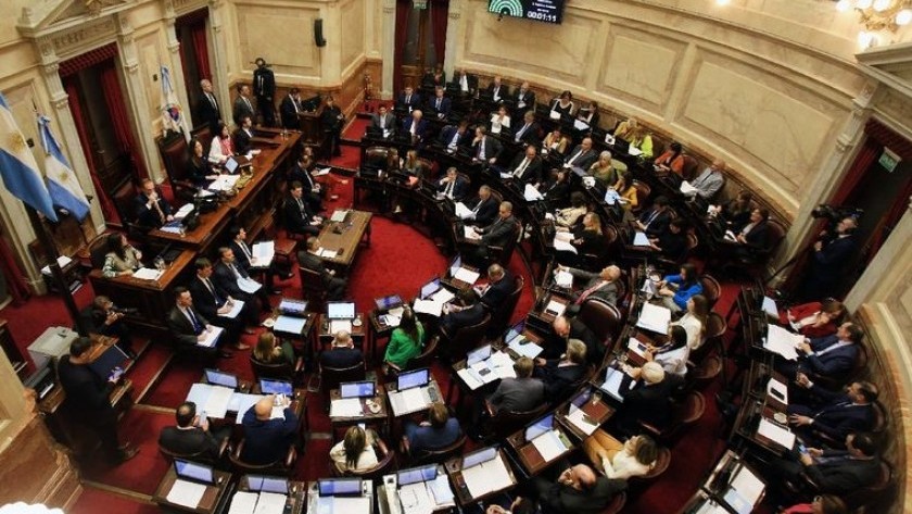 Senadores nacionales se aprobaron un fuerte aumento de sueldo, sin debate