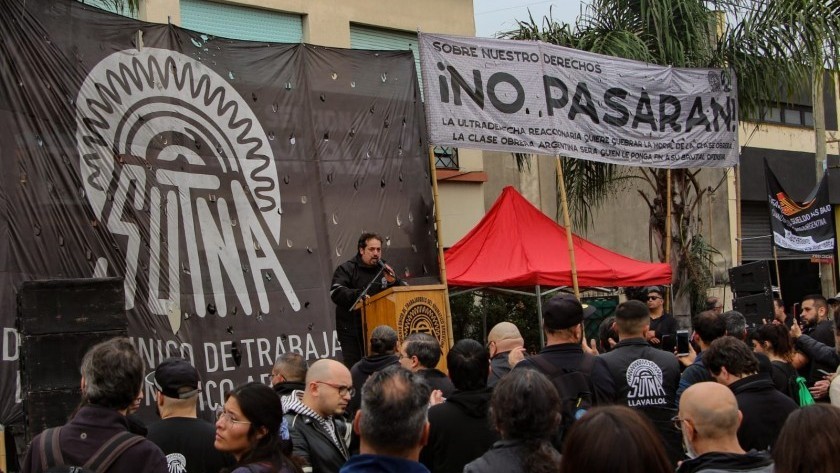 El SUTNA volvió a parar las fábricas de neumáticos, tras fracasar la paritaria