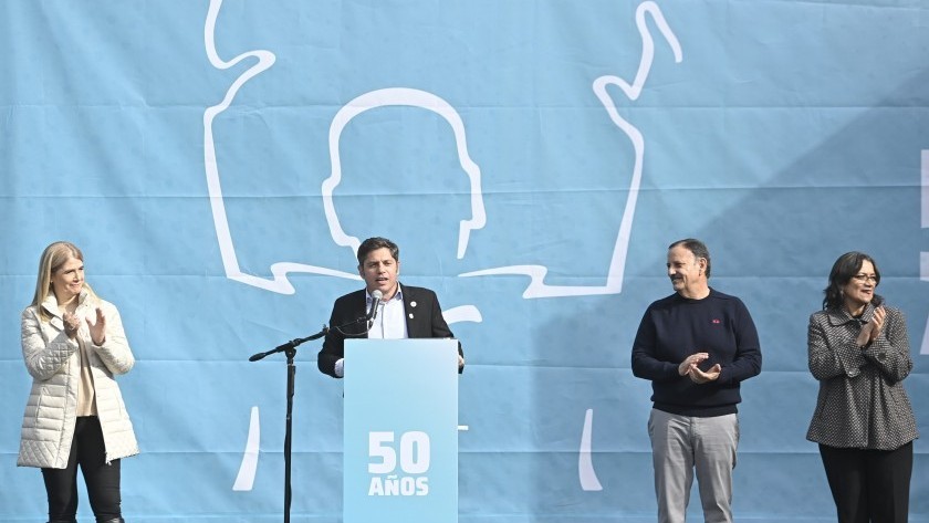 Kicillof criticó a Milei, en el homenaje a Perón: “Nuestro pacto es con el pueblo