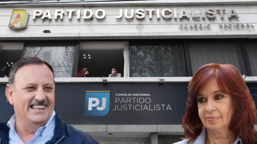 Quintela presentó su lista para disputarle la presidencia del PJ a Cristina Kirchner
