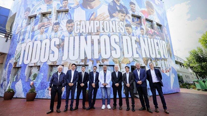 Convenio con AFA: La Provincia se comprometió a la puesta en valor del Estadio Único de La Plata