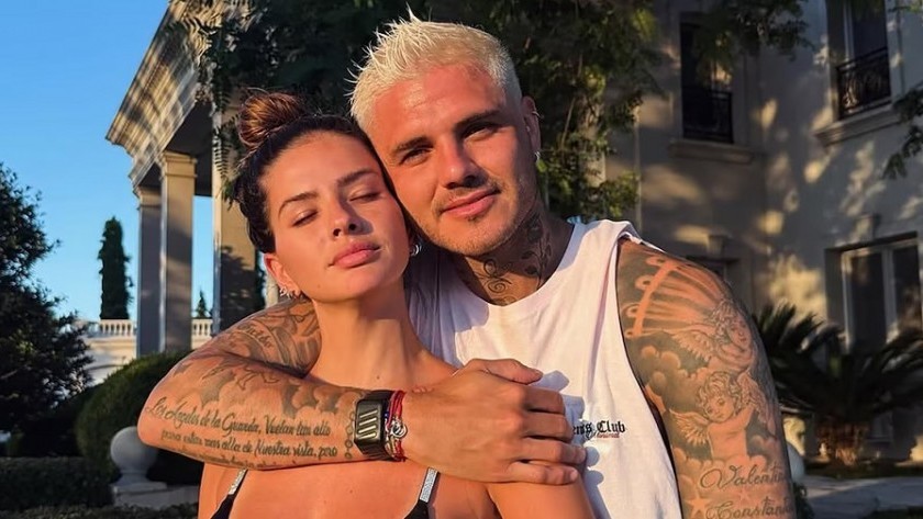 Rosario: Mauro Icardi presentó formalmente a la China Suárez en familia