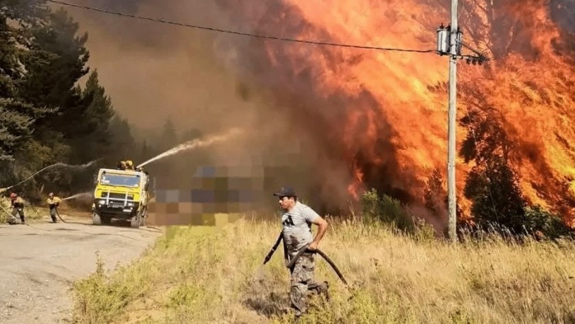 Arrestaron a un hombre por haber iniciado una fogata en El Bolsón