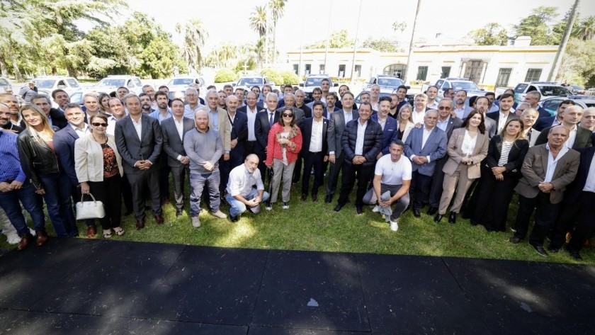 Con intendentes, Kicillof lanzó un nuevo fondo para fortalecer la seguridad