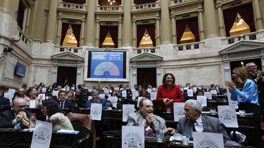 Diputados aprobó un aumento del 7,2% de las jubilaciones y un bono de $110 mil