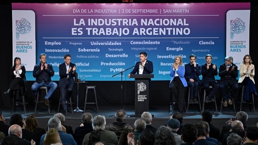 Kicillof: “Hay un futuro mejor para la provincia y el país, con producción y con industria”