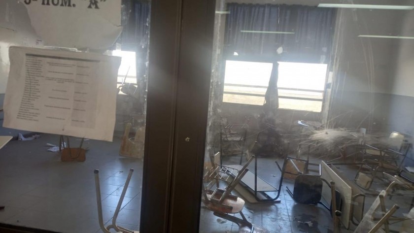 Más de 150 alumnos fueron sancionados por destrozos en un colegio de Mendoza