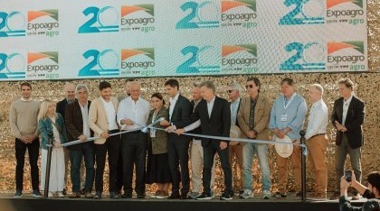 Abrió Expoagro 2026 en San Nicolás: expectativa por créditos y retenciones