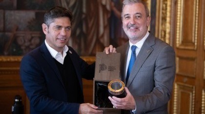 Kicillof en Barcelona: reunión con presidentes y cumbre global progresista