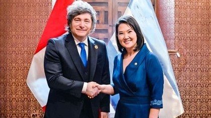 Javier Milei se reunió en Lima con Fujimori y sumó otra aliada en la región